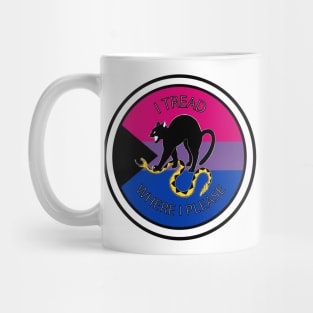 I Tread Where I Please - Demi Bisexual Mug